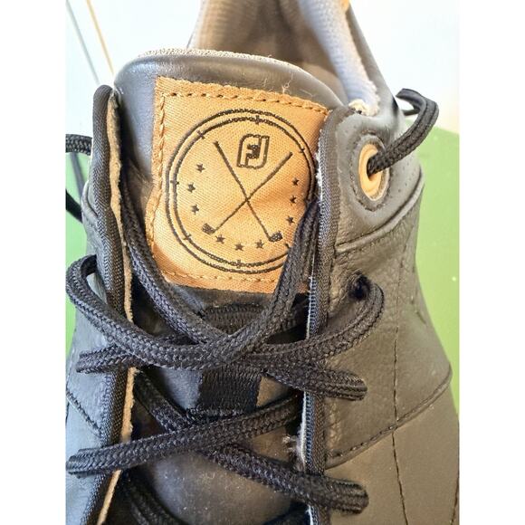 Footjoy Contour Series Black Leather Golf Shoes. Men\'s 9.5 M main image 7